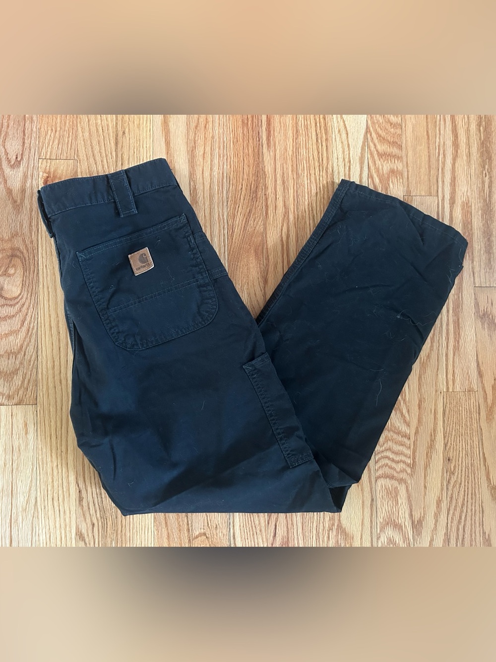 Carhartt Men’s Black Cargo Work Pants
